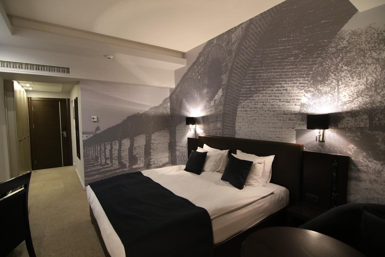 Queen'S Hotel - Zebra Centre 斯科普里 客房 照片